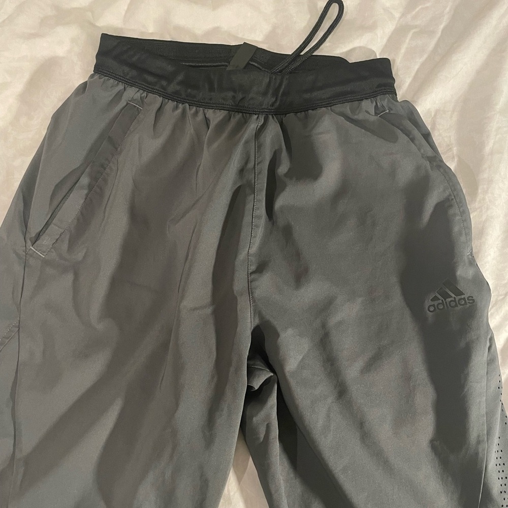 Adidas Men's Gray Athletic Pants